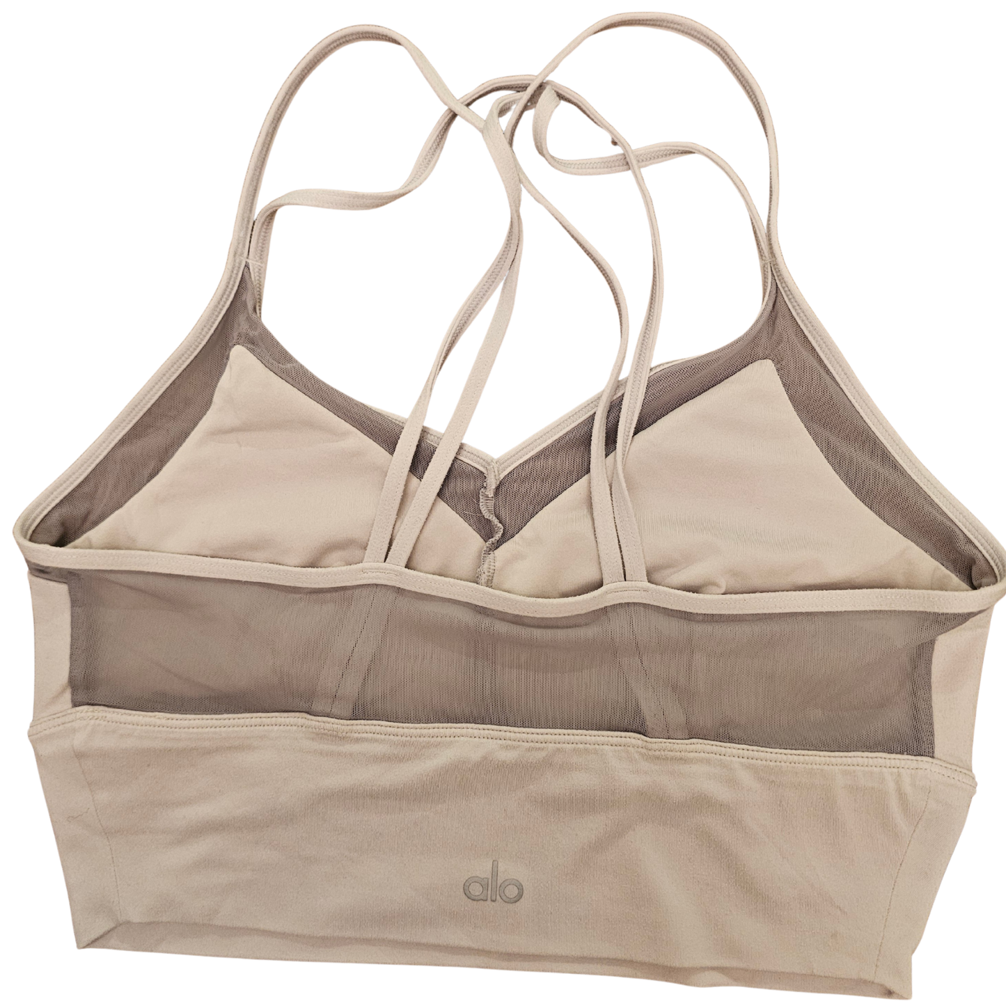 טופ שמנת ללא ריפוד Alo Yoga