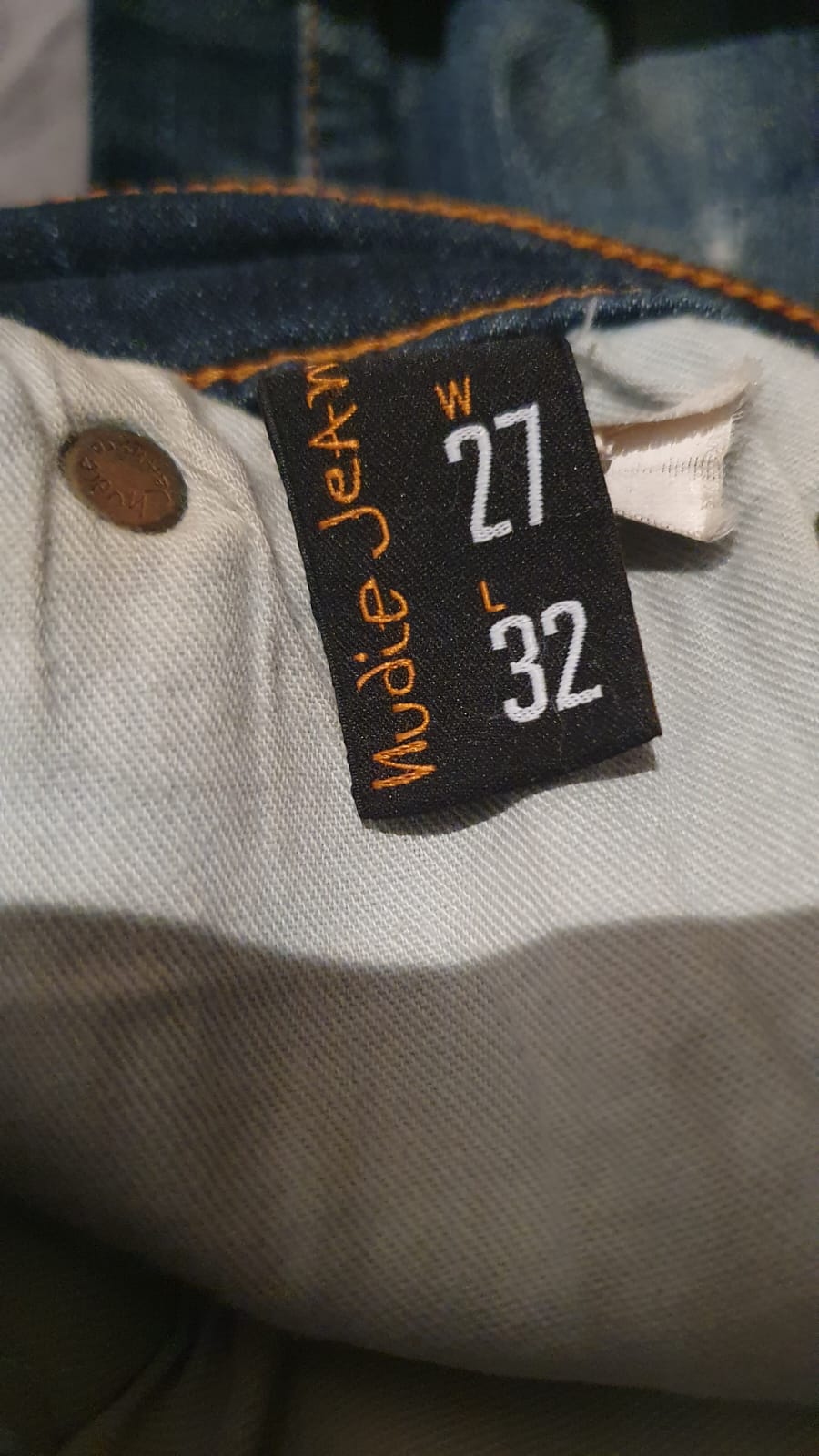 סקיני ג'ינס NUDIE JEANS