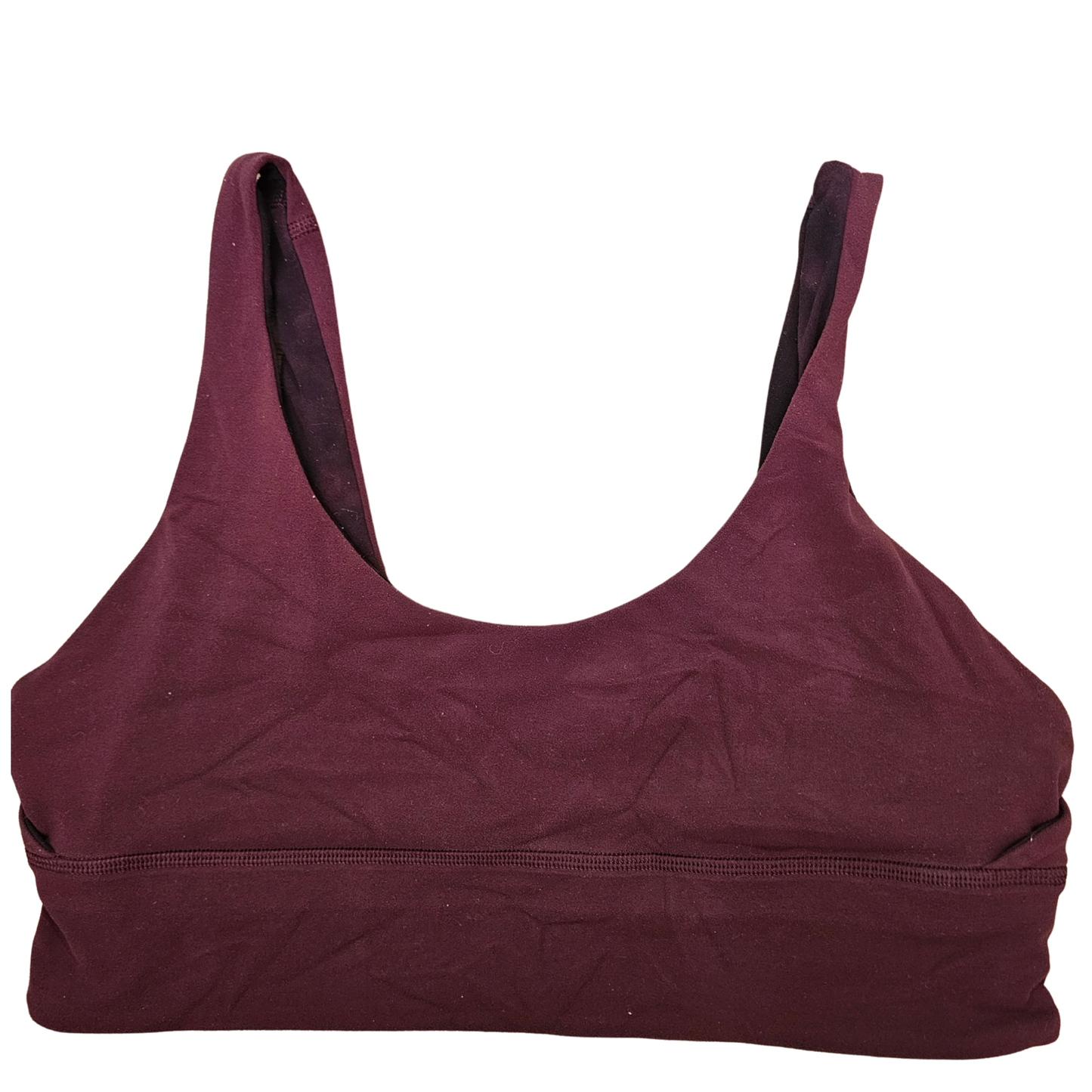 טופ ספורט בורדו דו-צדדי Lululemon