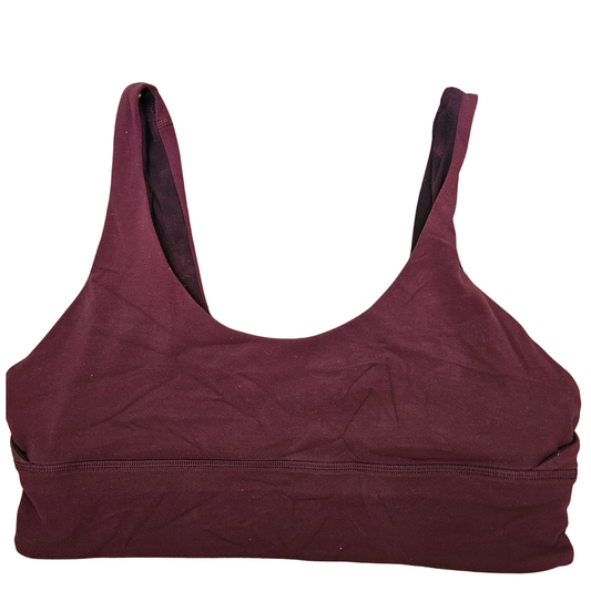 טופ ספורט בורדו דו-צדדי Lululemon