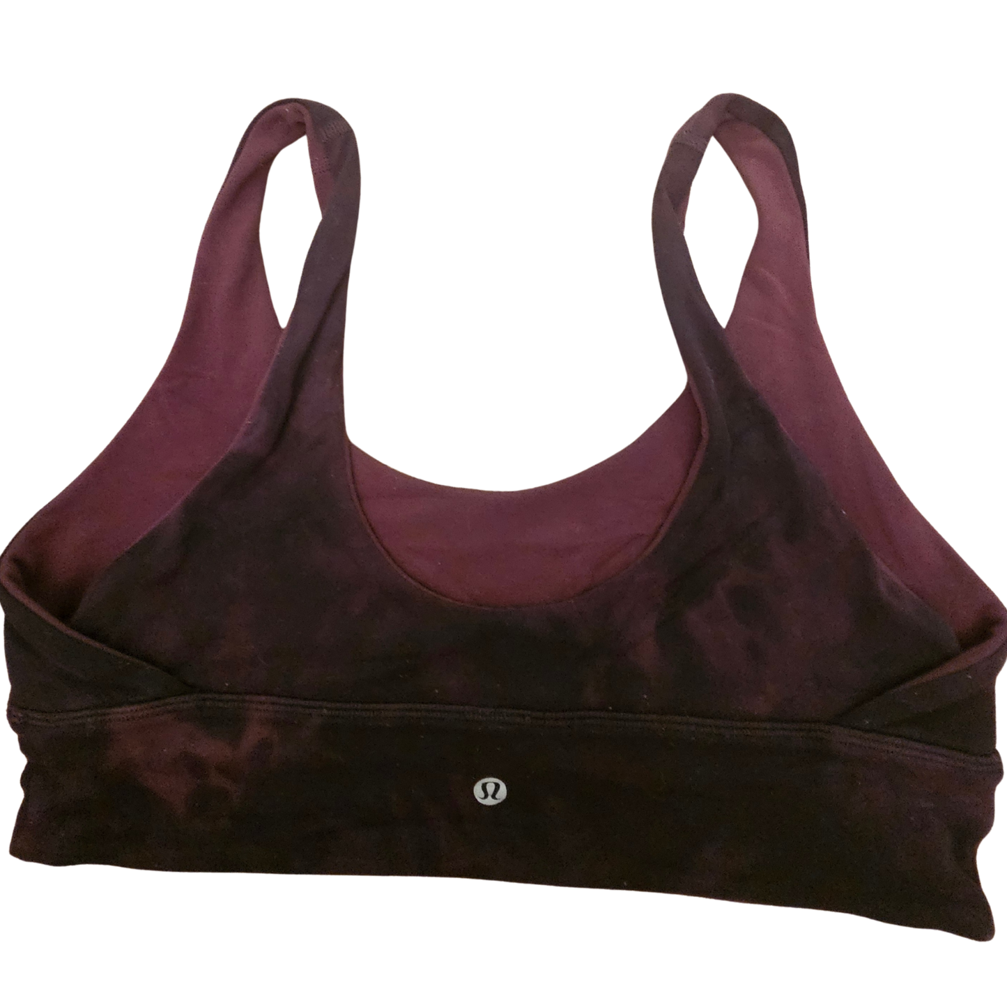טופ ספורט בורדו דו-צדדי Lululemon