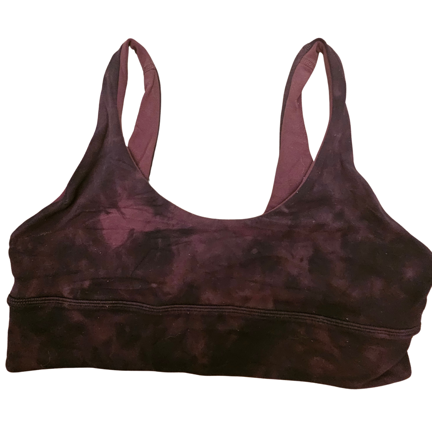 טופ ספורט בורדו דו-צדדי Lululemon