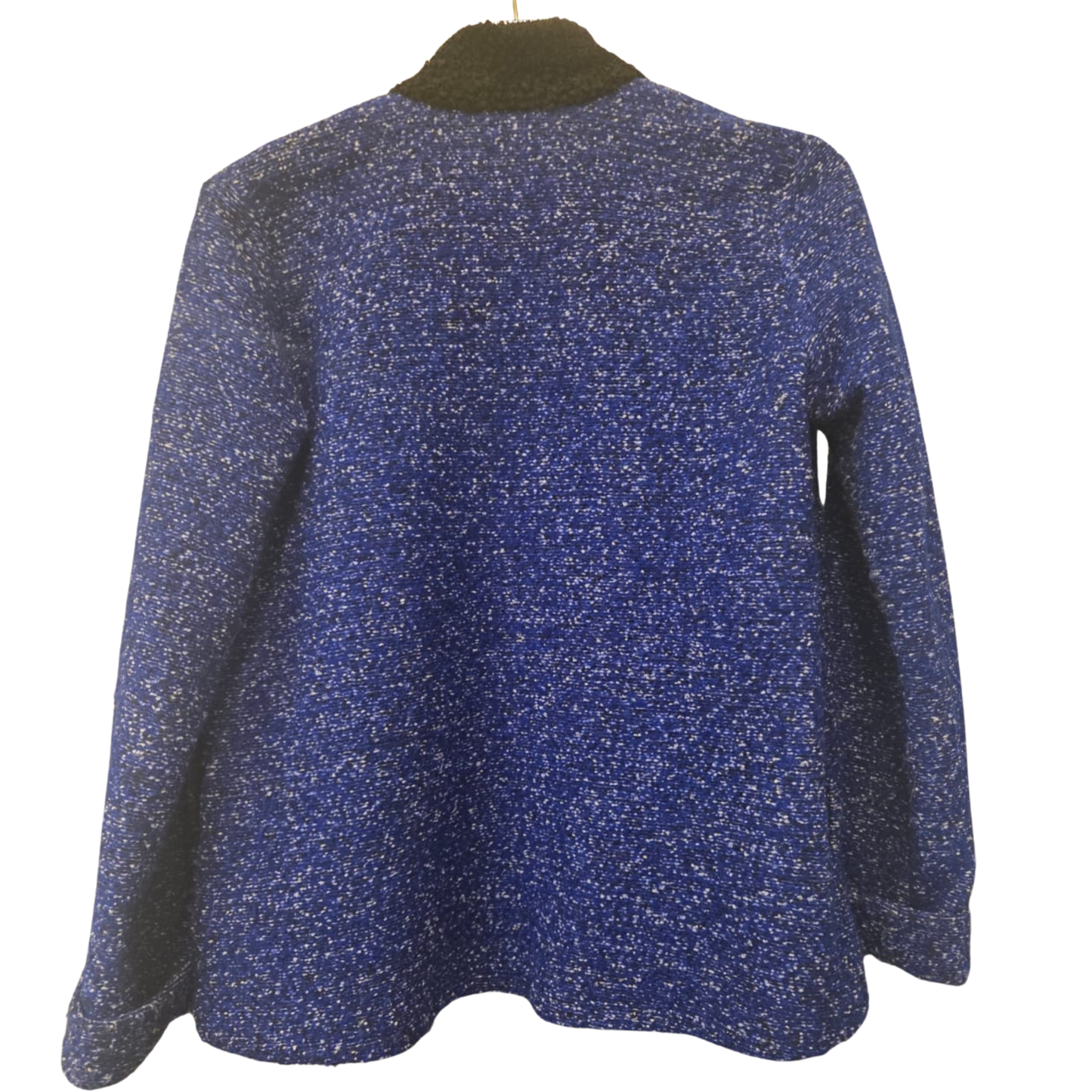 ז'קט סריג כחול עם צווארון שחור - דורין פרנקפורט